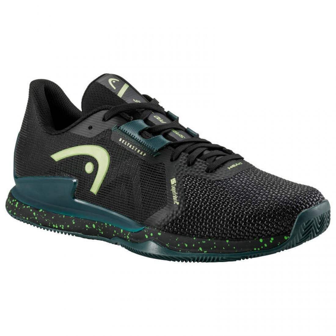Head Sprint Pro Clay Men Forest Green shoes - Main Image